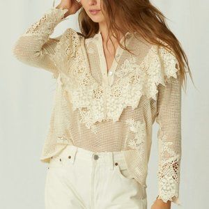 Jen's Pirate Booty Seaside Blouse (LIKE NEW)